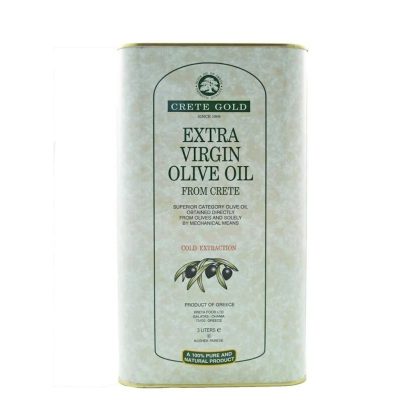 extra virgin olive oil Crete Gold 3L Tin 6-Pack