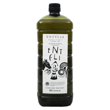 extra virgin olive oil Entelia 2L PET 6-Pack
