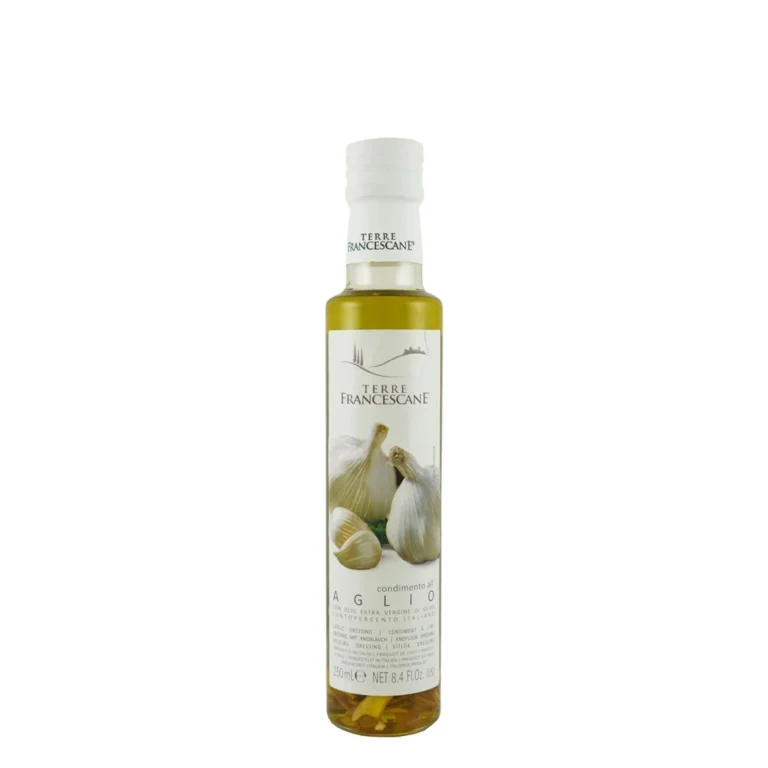 extra virgin olive oil Terre Francescane Aglio 6-Pack