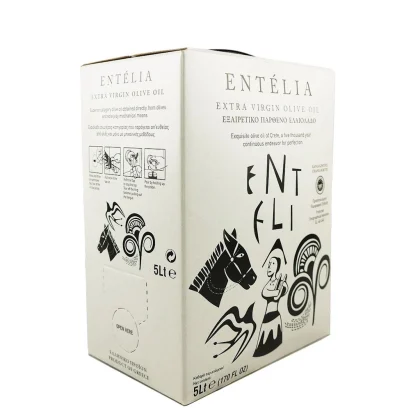 extra virgin olive oil Entelia 5L Bag-in-Box 3-Pack