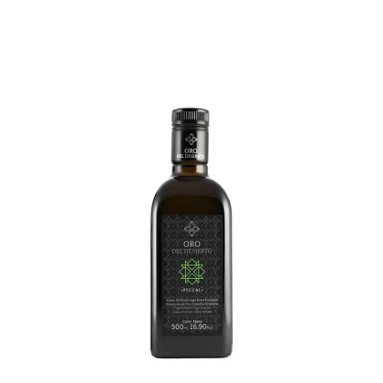 extra virgin olive oil Oro del Desierto Organic Picual 12-Pack