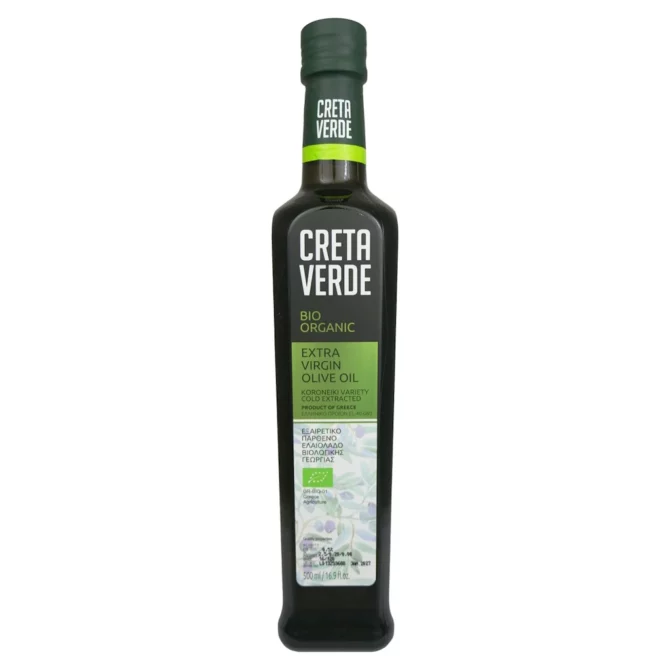 extra virgin olive oil Creta Verde Organic 12-Pack