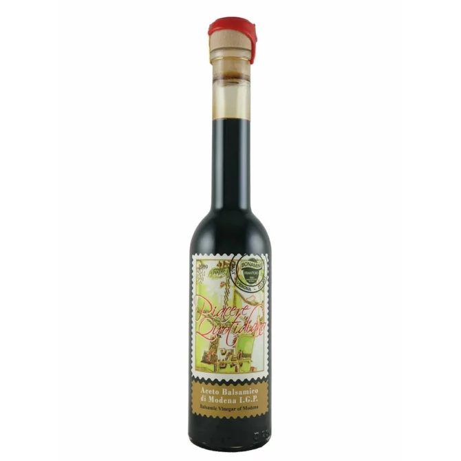 Aged Balsamic Vinegar Frantoio Bonamini PGI Balsamic Vinegar of Modena Gold Label 6-Pack