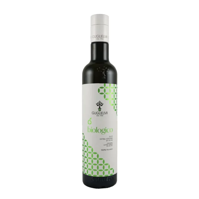 extra virgin olive oil Guglielmi Biologico 6-Pack