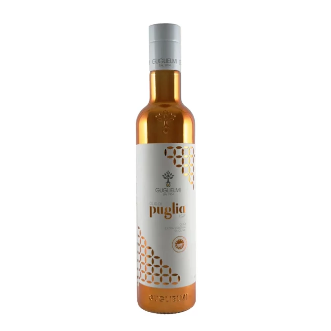 extra virgin olive oil Guglielmi Olio di Puglia IGP 6-Pack