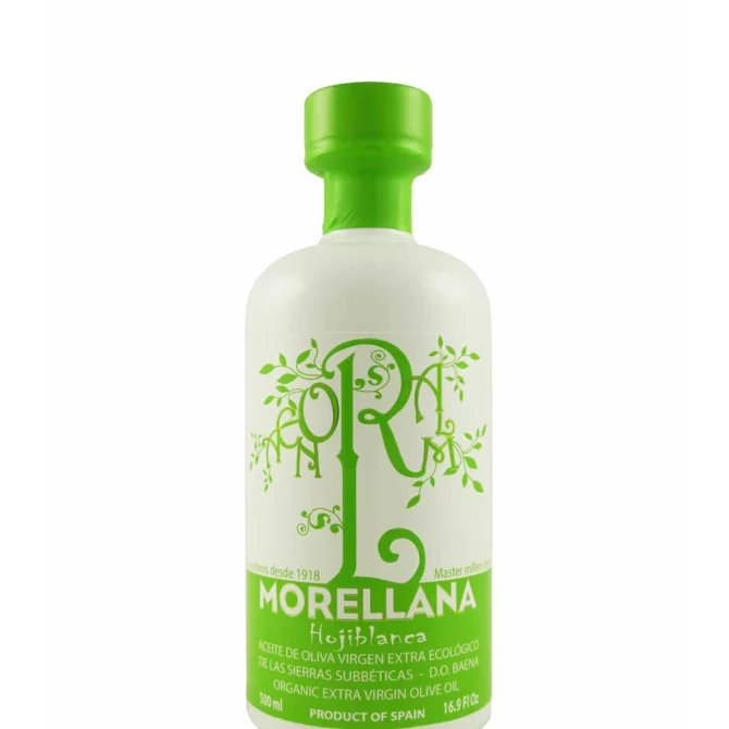 extra virgin olive oil Morellana Organic Hojiblanca DOP Baena 6-Pack