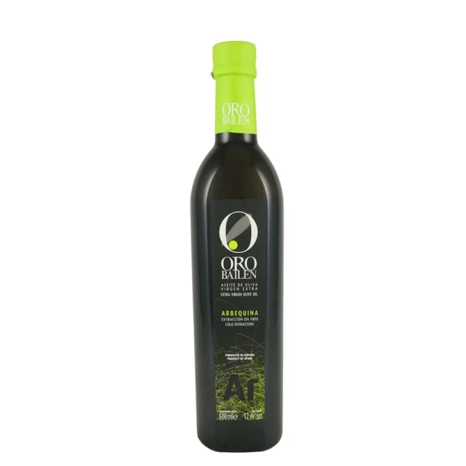 extra virgin olive oil Oro Bailen Reserva Familiar Arbequina 12-Pack