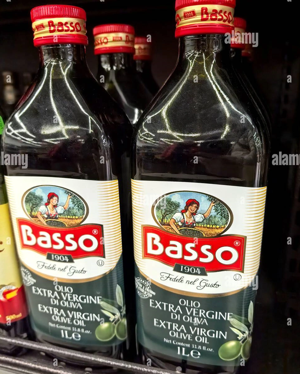 Basso's Extra Virgin Olive Oil from Italy
