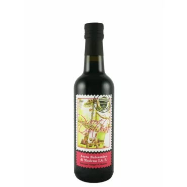 extra virgin olive oil Frantoio Bonamini PGI Balsamic Vinegar of Modena Purple Label 12-Pack