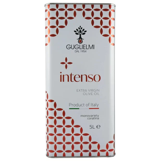 extra virgin olive oil Guglielmi Intenso 5L Tin 2-Pack