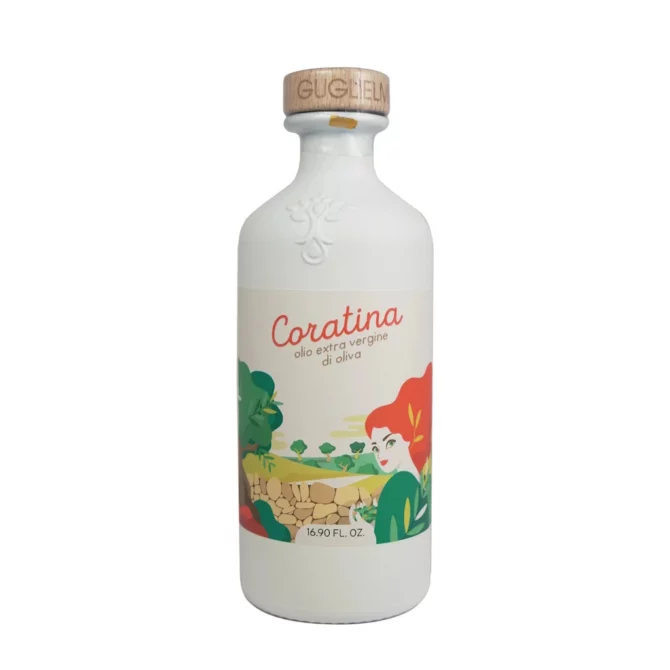extra virgin olive oil Guglielmi Le Monocultivar Coratina 6-Pack