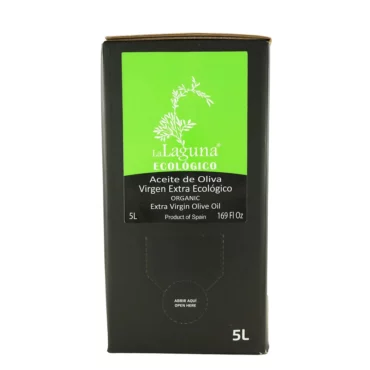 extra virgin olive oil La Laguna Organic 5L Bag in Box 2-Pack