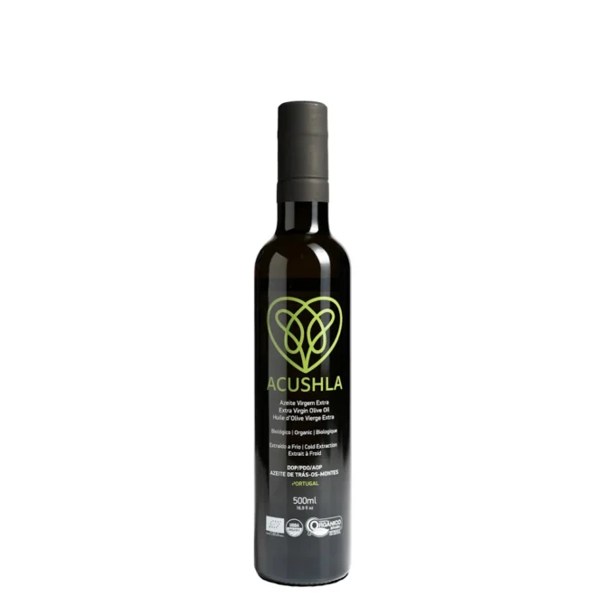 extra virgin olive oil Acushla Organic DOP Trás-os-Montes 6-Pack