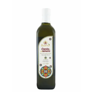extra virgin olive oil Basirico Cantu d'Amuri IGP Sicilia Unfiltered 12-Pack