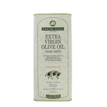extra virgin olive oil Crete Gold 5L Tin 4-Pack
