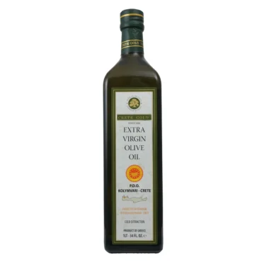 extra virgin olive oil Crete Gold PDO Kolymvari 1 Liter 12-Pack