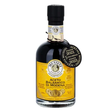 Mussini PGI Balsamic Vinegar of Modena 5 Gold Medals 6-Pack