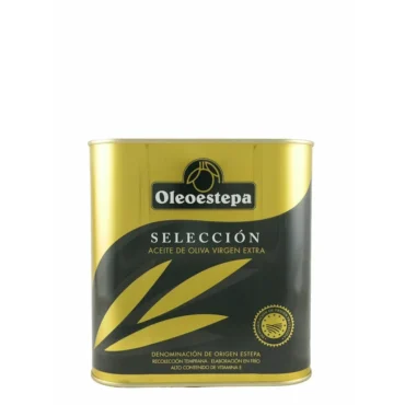 extra virgin olive oil Oleoestepa Seleccion 2.5L Tin 8-Pack
