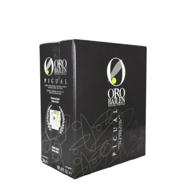 extra virgin olive oil Oro Bailen Reserva Familiar Picual 3L Bag in Box 4-Pack