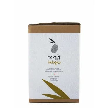 extra virgin olive oil Tamia Organic 5L Bag in Box 4-Pack