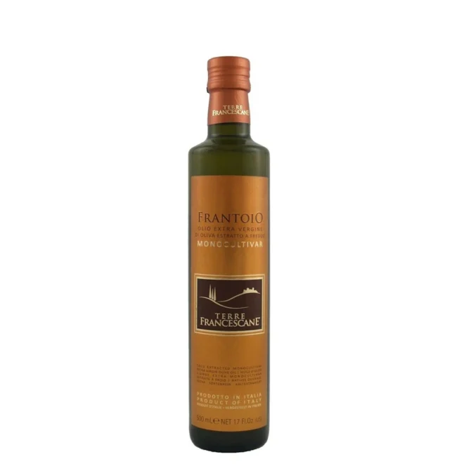 extra virgin olive oil Terre Francescane Frantoio 6-Pack