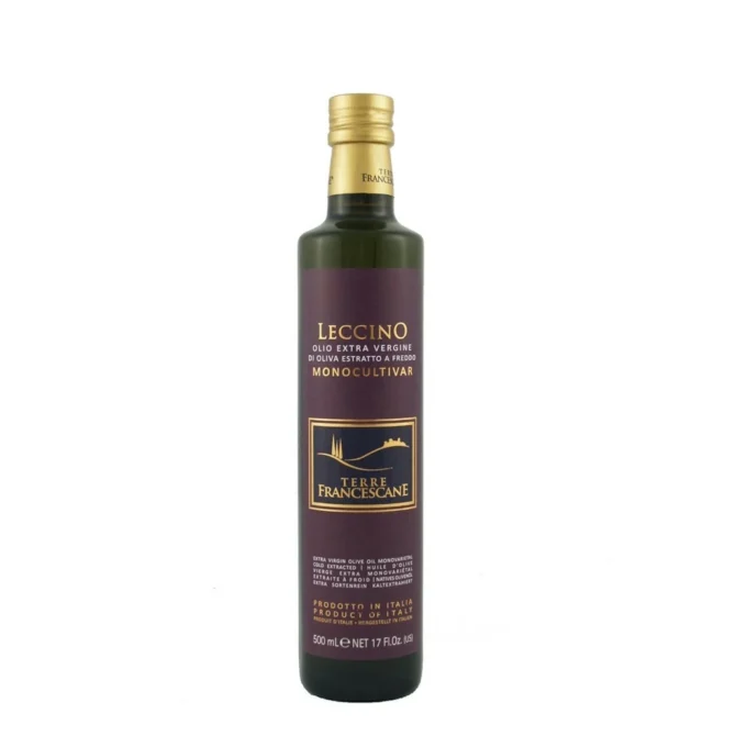 extra virgin olive oil Terre Francescane Leccino 6-Pack