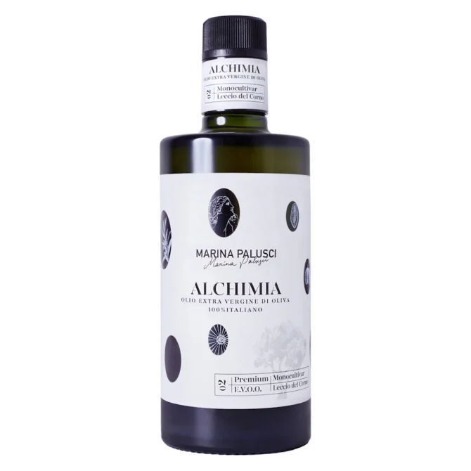 extra virgin olive oil Marina Palusci Alchimia 12-Pack Leccio del Corno
