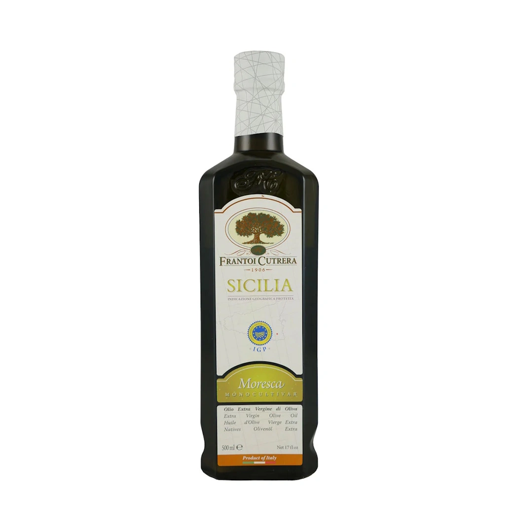 extra virgin olive oil Frantoi Cutrera Moresca IGP Sicilia 6-Pack