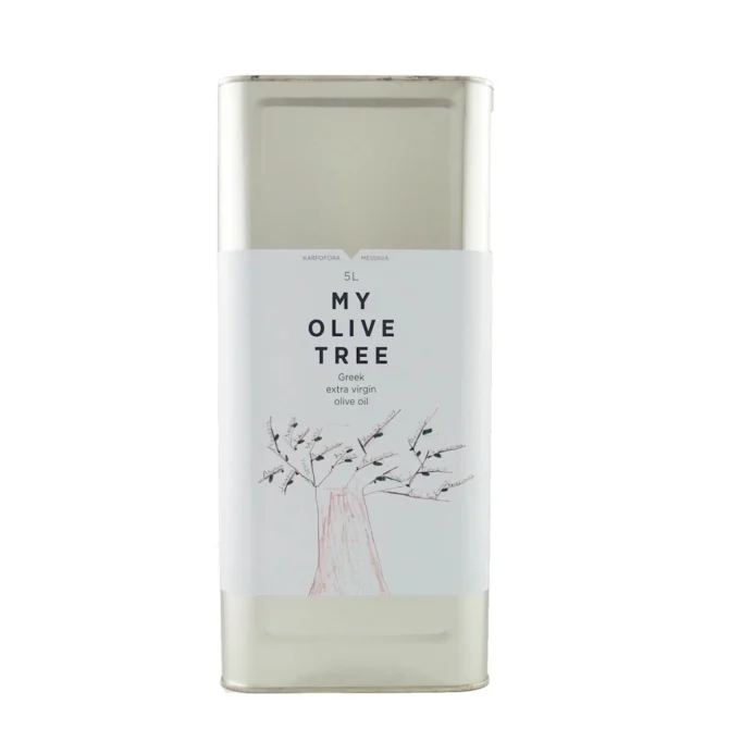 extra virgin olive oil My Olive Tree 5L Tin 4-Pack