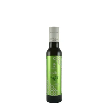 extra virgin olive oil Olio Guglielmi Crushed Basil 12-Pack