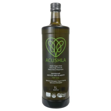 extra virgin olive oil Acushla Organic DOP Trás-os-Montes 1L 6-Pack