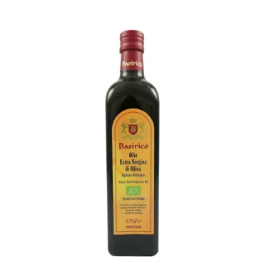 extra virgin olive oil Basirico Organic Unfiltered 12-Pack