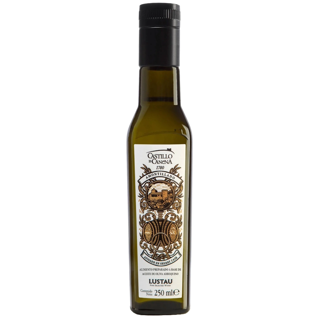 extra virgin olive oil Castillo de Canena Arbequina Amontillado Sherry Cask 6-Pack