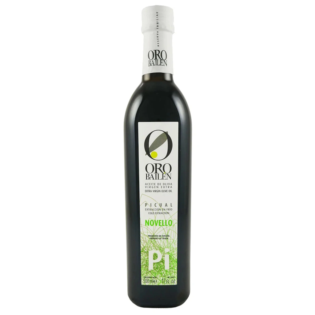 extra virgin olive oil Oro Bailen Picual Novello 12-Pack