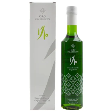 extra virgin olive oil Oro del Desierto Organic 1-10 Novello w Gift Box 6-Pack