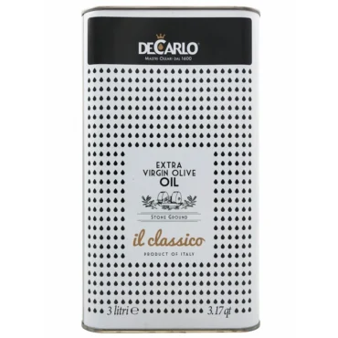 extra virgin olive oil De-Carlo-il-Classico-3L-Tin