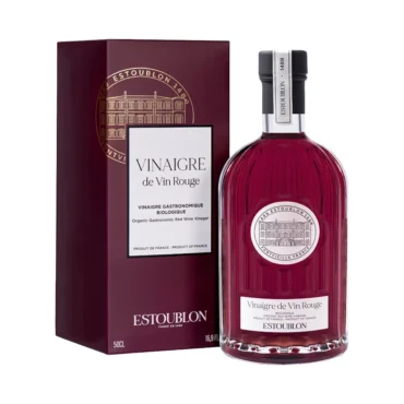 EVOO - Estoublon Organic Red Wine Vinegar w Gift Box 6-Pack