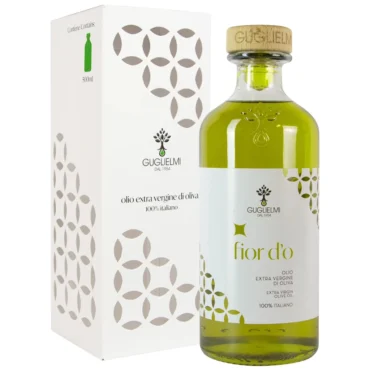 extra virgin olive oil Guglielmi Fior D'O Nuovo w Box 6-Pack