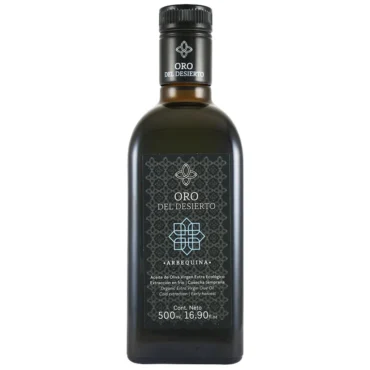 extra virgin olive oil Oro del Desierto Organic Arbequina 12-Pack