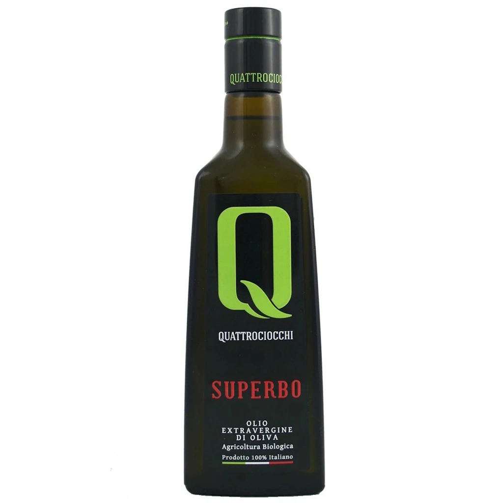 extra virgin olive oil Quattrociocchi Superbo Organic 6-Pack